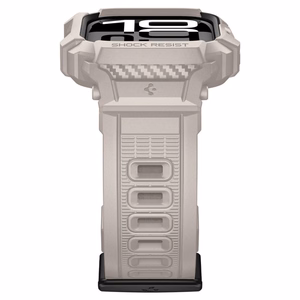 SPIGEN RUGGED ARMOR maciņš ”PRO” V2 APPLE WATCH 10 / 11 (46 MM) DUNE BEIGE