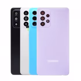 Aizmugurējais vāciņš Saderīgs ar Samsung A525 A52 / Awesome Zils / (ar camera lens) HQ