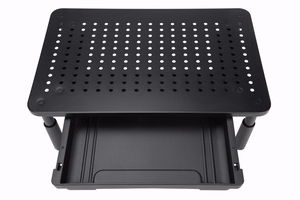Gembird MS-TABLE-D-01 regulējams monitora statīvs ar atvilktni