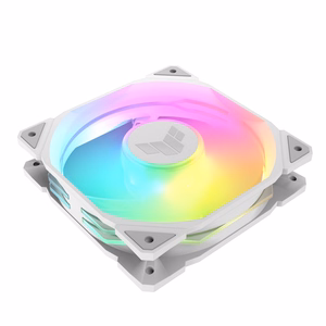 ASUS TUF GAMING TR120 ARGB REVERSE 1 gab. balts datora korpusa gaisa dzesētājs 12 cm