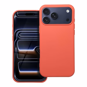 Case for iPhone 17 PRO MAX Silicone peach