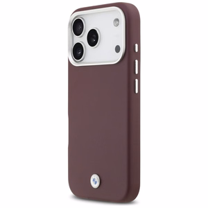 Чехол BMW Sign Full Wrapped Metal MagSafe для iPhone 17 Pro (красный)