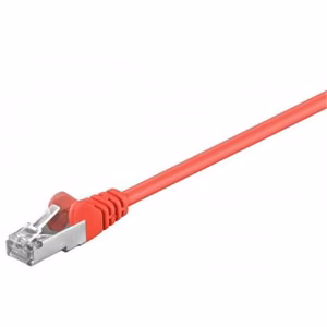 Goobay CAT 5e patchcable, F/UTP, red