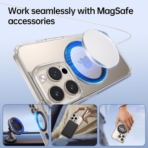Gredzens Tech-Protect MMP-100 ar MagSafe (2 gab.) - balta - melna