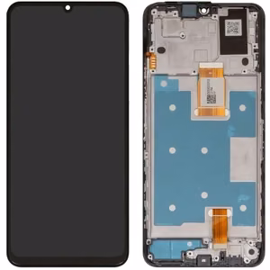Oriģināls Huawei Honor X7a displeja modulis ar skārienpaneli un melnu rāmi (ORG)