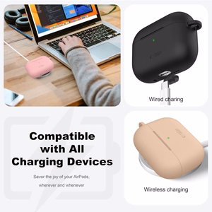 Tech-Protect Silicone Hook Case for AirPods Pro - Purple
