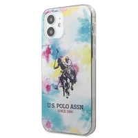 US Polo USHCP12SPCUSML iPhone 12 mini 5,4" viedtālruņa apvalks - daudzkrāsains Tie & Dye Collection