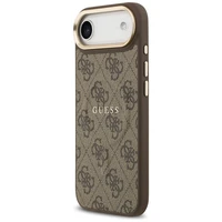 GUESS apvalks IPHONE 17 Air saderīgs ar MagSafe GUHMP17MP4MSEGCW (PU 4G ar klasisko) brūns