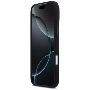 Силиконовый чехол BMW M Logo MagSafe для iPhone 17 Pro Max - чёрный