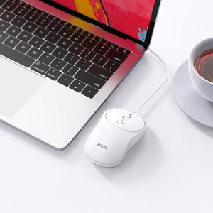 Vadu pele Hoco USB A 1600 dpi GM13 balta