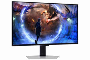 Samsung G60SD monitors 68,6 cm (27") 2560 x 1440 pikseļi Quad HD OLED sudrabs
