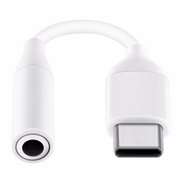 Samsung Headphone Adapteris 3.5mm Mini Jack (Female) - USB Type C (Male) balts (EE-UC10JUWEGWW)