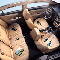 Auto lādētājs Joyroom "JR-CL05" Melns 72W (2xPD / 3xQC3.0)