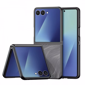 Telefona maciņš Dux Ducis Aimo Samsung F751 Z Flip7 melns