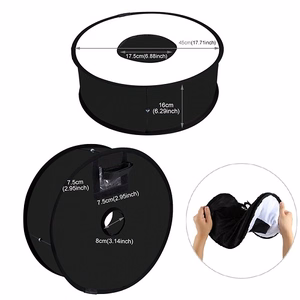 Salokāms softbox zibspuldzes difuzors, 45 cm