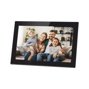 Kruger&Matz FRAMEO Wi-Fi digitālais foto rāmis, 10,1 colla, melns