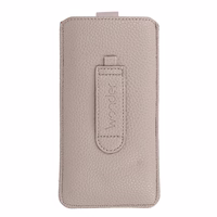 WONDER Deko viedtālruņa apvalks (Izmērs XXL) Samsung S25 Ultra/S24 Ultra/M35/M23/A16 5G/Xiaomi Redmi 14C kapučīno