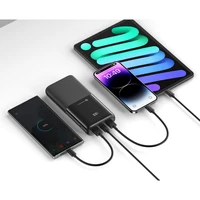 Forcell portatīvais lādētājs F-Energy P20k1 PD QC3.0 3A 20W 20000 mAh melns