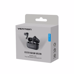 ECHO LITE E11 BT 5.4 melns wireless headphones