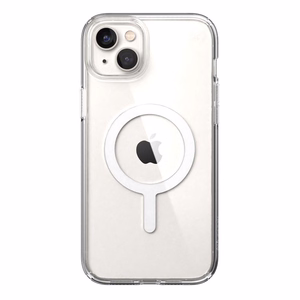 Speck Presidio Perfect-Clear + MagSafe vāciņš ierīcei iPhone 15 Plus / 14 Plus, caurspīdīgs