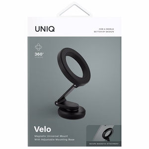 Uniq Velo universālais magnētiskais turētājs - melns