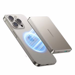 External battery Power Bank Joyroom JR-PBM08 Pro 22.5W MagSafe 10000mAh Natural Titanium