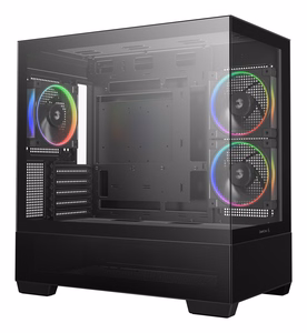 DeepCool CG380 3F Midi Tower korpuss, melns