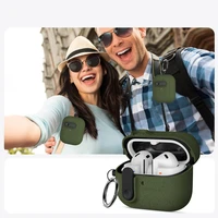 Tech-Protect plāns vāciņš ar āķi Samsung Galaxy Buds 3 / 3 FE / 3 Pro - zaļš