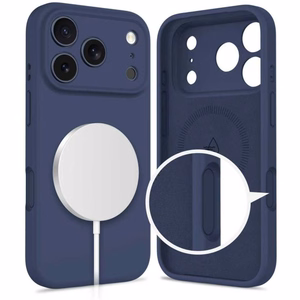 Tech-Protect Silicone MagSafe macins priekš iPhone 17 Pro - Tumši zils