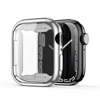 TPU stikla korpuss Dux Ducis Samo Apple Watch 41mm sudraba krāsā