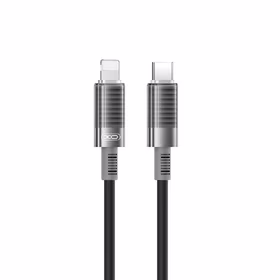 XO kabelis NB-Q282B PD USB-C - Lightning 1,0m 27W melns