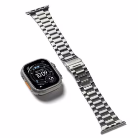 Ringke Metal One Air aproce priekš Apple Watch 8 / 9 / 10 / 11 / SE / Ultra (44 / 45 / 46 / 49 mm) - Sudraba