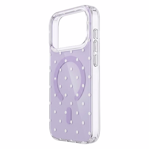 Bubble Dots Mag maciņš, paredzēts iphone 16 6,1", violets