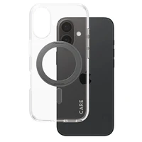 CARE by PanzerGlass Funkcionālais viedtālruņa apvalks ar statīvu iPhone 16 6.1" melns/melns Magnētiskais 1321