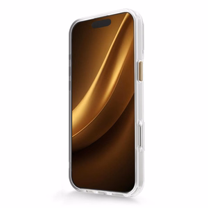 Clear Thin Mag case for iPhone 17 Air 6,6" gold