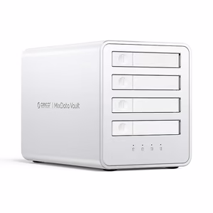 Orico 8848RC3 DAS sērijas 4 sekciju 2,5" HDD/SSD disku masīvs - balts