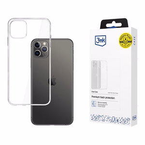 3mk Caurspīdīgs viedtālruņa apvalks Apple iPhone 11 Pro Max