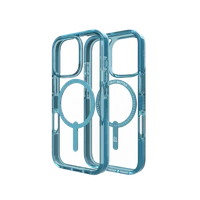 ZAGG Santa Cruz Snap Magnētiskais viedtālruņa apvalks iPhone 16 Pro - zils