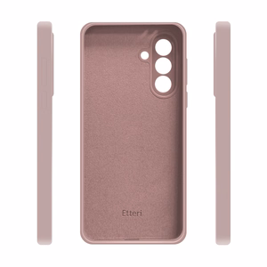 Etteri silikona maciņš Samsung Galaxy A36 5G, gaiši rozā