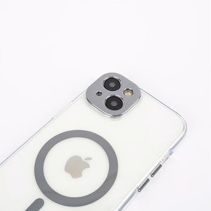 Moshi iGlaze MagSafe vāciņš ierīcei iPhone 15, caurspīdīgs ar “Meteorite Gray” krāsas detaļām