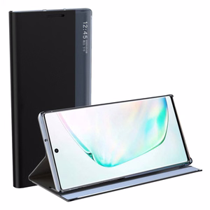 Sleep Case grāmatas tipa apvalks ar viedu logu Samsung Galaxy A22 4G zilts
