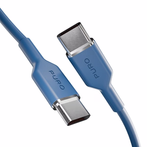 Puro ICON USB-C - USB-C kabelis 1.5m - zils