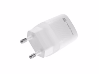 NATEC RIBERA GAN CHARGER 1X USB-A + 1X USB-C 30W balts