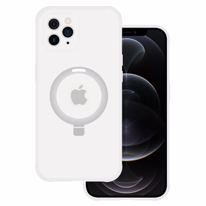 Tel Protect Burvīgais MagSafe ar statīvu apvalks viedtālrunim Iphone 11 Pro – sudrabains