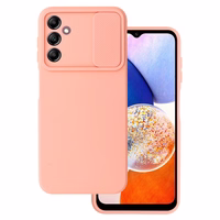 Camshield Mīksts viedtālruņa apvalks Samsung Galaxy A14 4G/5G - rozais