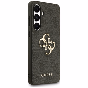 Guess Big 4G Classic Logo viedtālruņa apvalks Samsung Galaxy S25 FE - melns