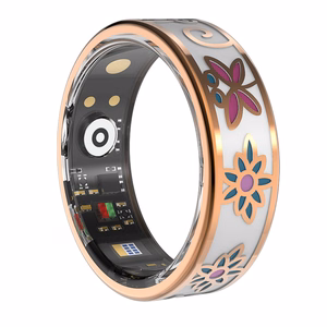 Forever Smartring Botanical SR-101 rozā zelts izmērs 8