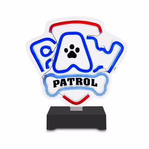 Неоновый LED-светильник на подставке Paw Patrol - Logo OW-120146