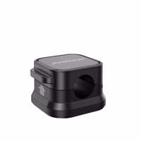 Joyroom JR-ZS368 magnētiskais kabeļu turētājs - melns (3 gab.)