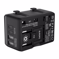 Blitzwolf BW-TA1 4-in-1 ceļojumu adapteris 2xUSB + C + PD 20W